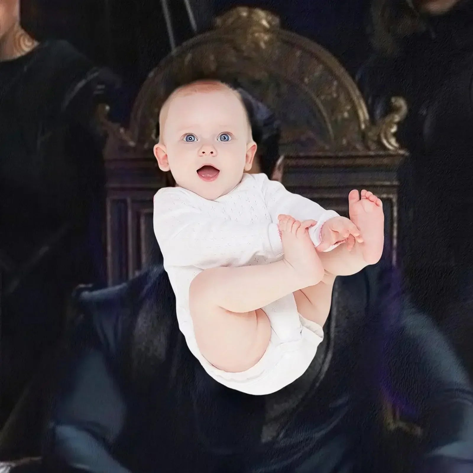 ACOTAR - Rhysand, Cassian, & Azriel Art Throw Blanket Plush Beach Soft Blankets